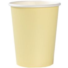 Стакан Пастель желтый 250мл 6шт/G
