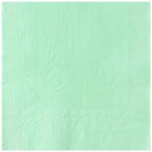 Салфетка Пастель мятная 33см 12шт/G