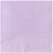 Салфетка Пастель лаванда 33см 12шт/G