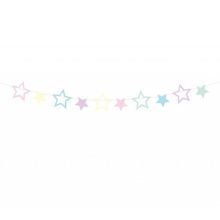 Гирлянда Звезды пастель 1,4м/PD