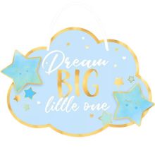 Табличка подвесная Oh Baby мальчик 35смА