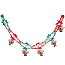 Гирлянда с подвесками бум Санта 2м/G