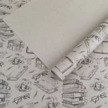 Бумага упак Крафт Книги 67х99см