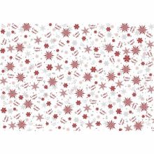 Бумага упак НГ Снежные Искры 67х99см