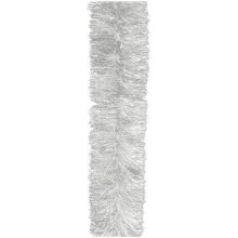 Гирлянда Мишура серебро 10см 2м