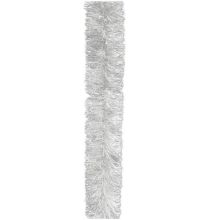Гирлянда Мишура серебро 7см 2м