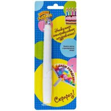 Свеча д/торта Сюрприз С ДР Веер/G