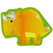 Тарелка фигур Динозаврики 25см 6шт/G