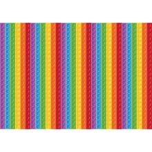 Бумага упак Попит Радуга 67х99см
