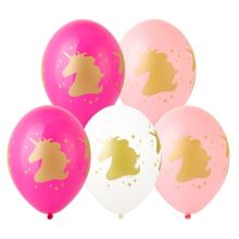 Шелкография пастель 14" Единорог Голова