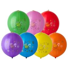 Панч-болл с рисунком Насекомые многоцв