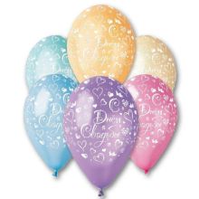 Шелкография 12" метал С ДНЕМ СВАДЬБЫ/Ит