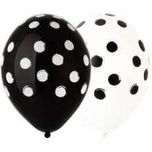 Шелкография паст 14" Горошек арт чер-бел