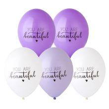 Шар с рисунком 14" You Are Beautiful