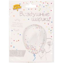 Набор шаров c пенопласт шариками асс 3шт