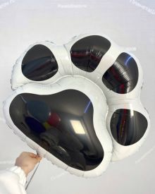  След черный