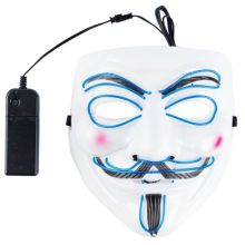 Маска светящ неон HWN Вендетта асс/G