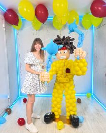 Боец из воздушных шаров