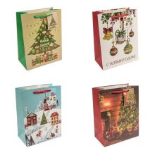 Пакет бум подар Новогодний микс 18х23см