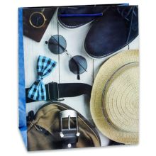 Пакет бум Деловой стиль 26,4х32,7см