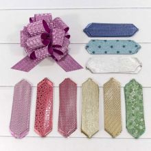 Бант Шар 5см Рисунок блеск микс