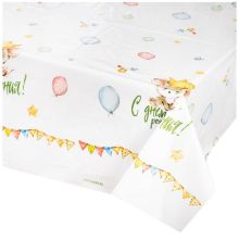 Скатерть п/э С ДР Мышонок 130х180см/G