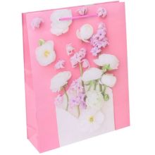 Пакет бум Розы Гиацинты конверт 26х32см