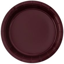 Тарелка бордовая 17см 6шт/G