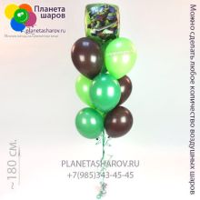 Фонтан из шаров черепашки ниндзя