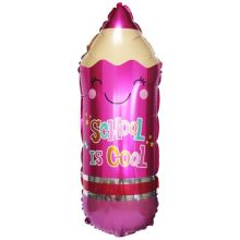  Карандаш школьный розовый