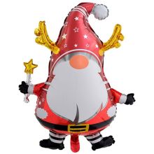  Гном красный с рогами