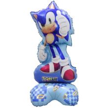  Ежик Аниме синий