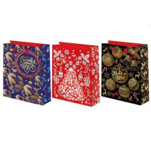 Пакет бум С НГ Елочн шары фольга 18х23см