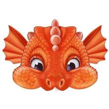 Маска бум Дракон 30х20см