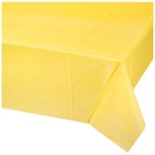 Скатерть п/э Пастель желтая 1,4х2,75м/G