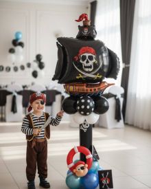 Пиратская колонна из шаров