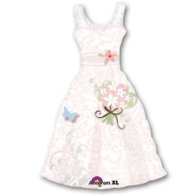  Платье розовое