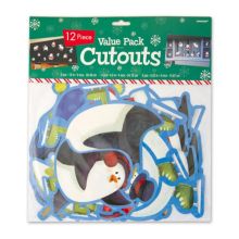 Баннер-комплект Санта и компания 12шт/А