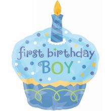  1-й ДР Мальчик Кекс Свечка