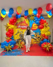 Фотозона в стиле Трансформеры