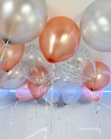 Розовое золото и серебро