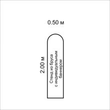Стенд N3 полукруглый