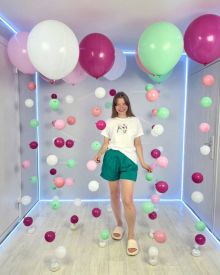 Пузырьки с шаром 45 см