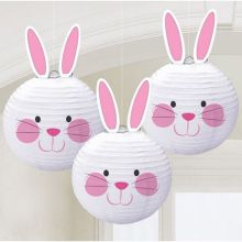 Фонарики Пасхальный кролик 24см 3шт/А