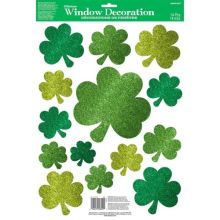 Наклейка на окно Трилистник 46х30см/A