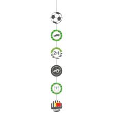 Гирлянда вертик Футбол 1,3м 4шт/A