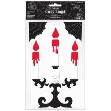 Наклейка гель HWN Дом Призраков 16х29смA