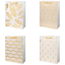 Пакет бум Золотой узор 30х40смG