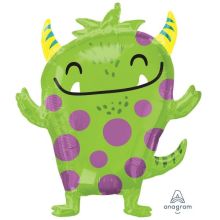  Монстрик веселый зеленый