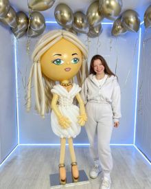 Невеста из воздушных шаров